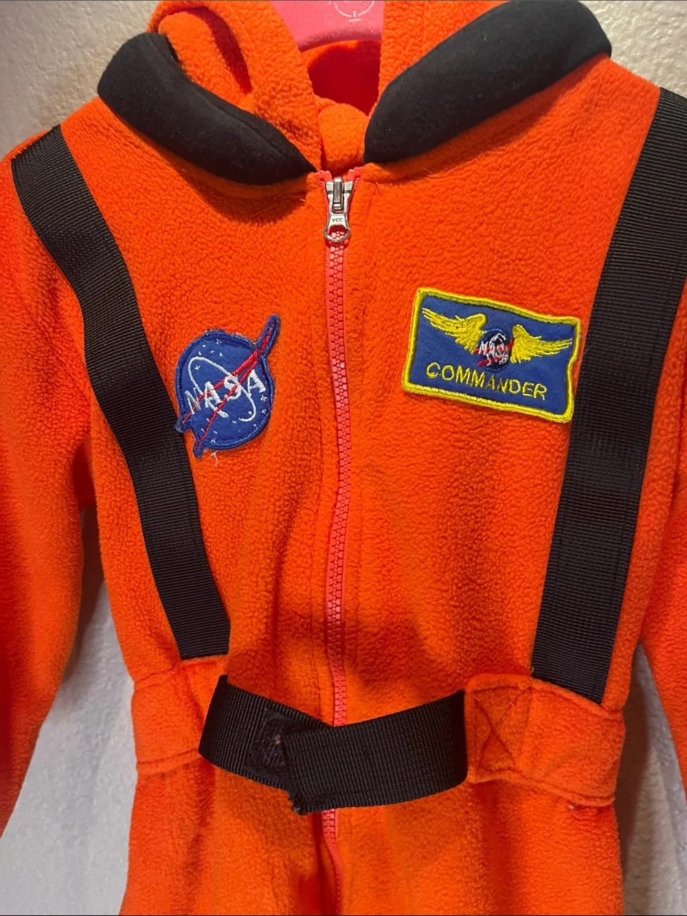 Cuddle Club Astronaut NASA Romper Costume Outfit Size 6-12 Months